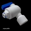 DMfit Valvola Sfera Rubinetto 1/4" x 1/4" Serbatoio Tanica Depuratore Acqua Osmosi C E