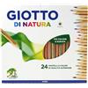 GIOTTO DI NATURA - SCATOLA PASTELLI A COLORI 24 PZ