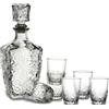 Bormioli Rocco SET 7 PEZZI DECANTER + 6 BICCHIERINI LIQUORE DEDALO ROCCO BORMIOLI CASA BAR