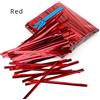 Metallico Twist Cravatta Metallo Filo Plastica Clip Rilegatura per Caramella