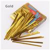 Metallico Twist Cravatta Metallo Filo Plastica Clip Rilegatura per Caramella