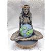 Statua Gaia Madre Terra Dea Gaia In Resina Dipinta A Mano