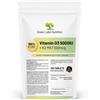 Green Labs Nutrition Vitamina D3 5000 UI + K2 MK7 compresse 100 mcg Supporto immunitario ossa forti