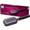 Philips BHHH880 Spazzola per capelli lisciante riscaldata Tormalina Thermopro...