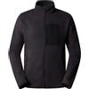 The North Face Giacca in Pile uomo invernale Fullzip The North Face NF0A84HVKS7 Nero