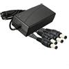 ALIMENTATORE STABILIZZATO TRASFORMATORE 12v 10A 4 USCITE TELECAMERE DVR STRISCE