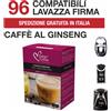 Italian Coffee 96 Capsule Caffè al Ginseng compatibili Lavazza Firma / Vitha Group