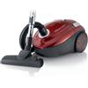 ARIETE 2735 - ASPIRAPOLVERE CON SACCO 700W 2.5LT CL.A SMART ROSSO