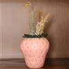 Vaso decorativo a forma di fragola, mensola per soggiorno e cucina, vaso in