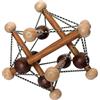Manhattan Toy Artful Skwish - Sonaglio in Legno, Multicolore