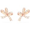 Swarovski Orecchini Swarovski a Lobo Volta 5647572 Earrings Cristalli Oro rosa Fiocco