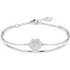 Swarovski Bracciale Swarovski Meteora Rigido 5683447 Bracelet Zirconi Doppio bangle