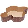 Ecopack set 5 stampi in carta monouso da forno per Colomba da Kg.1