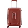 DELSEY PARIS,MONCEY, Valise, cabine rigide slim, 55x40x20 cm, 36 litres, XS, Terracotta