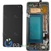 OEM DISPLAY LCD SAMSUNG GALAXY S10+ PLUS G975 RICAMBIO SCHERMO INCELL TFT FRAME NERO