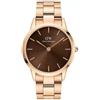 Daniel Wellington Iconic Link Amber 40mm Orologio da uomo DW00100460