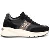 NERO GIARDINI SCARPE IN PELLE DONNA INVERNO I411520D 100 SNEAKERS NERO