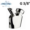 MCM International Rubinetto beverino a pulsante fontanella con getto parabolico regolabile 3/8" M