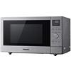 Panasonic NN-CD58JSGPG - Fornello a microonde combinato Slimline con grill, piatto girevole in vetro, 27 l, 1000 W, 40/100-220 °C, 29 programmi automatici, scongelamento, 6 livelli di potenza, LED