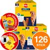 Pedigree Dentastix Pollo Manzo per Igiene Orale Cane 126 Stick Large + 30 Medium