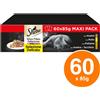 Sheba Mini Filets Selezione Delicata in Salsa Cibo per Gatti Multipack 60x 85g