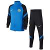 Nike CD5352-413, Tuta da Ginnastica Bambino Unisex, Blue Spark/Black/Tour Yellow, XL