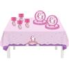 Procos 10215298DY - Set Festa Unicorno Colori Arcobaleno, Riutilizzabile, Set da tavola da 5 Pezzi per Feste di Compleanno e Feste a Tema per Bambini, Decorazione tavola