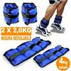 Pesi Caviglie e Polsi SPORT FITNESS POLSIERE CAVIGLIERE 1Kg 2KG 3kg 4KG 5KG 6KG