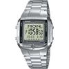 Casio Orologio CASIO DATA BANK DB-360N-1ADF Acciaio Digitale Chrono Sveglia Memo