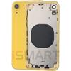 SCOCCA POSTERIORE PER IPHONE XR TELAIO+VETRO BACK COVER HOUSING FRAME+GLASS