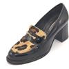 Riccianera 456 pelle vernice pelo cavallino tacco 7cm