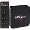 MXQ Pro Android 7.1 Smart TV Box 8G Quad Core 4K HD 2.4GHz WiFi Media Player