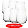Bormioli Rocco Set Bicchieri in Cristallo Restaurant 43 CL 3/6 Pezzi Ideali per Acqua e Bibite