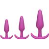 DOC JOHNSON Set butt plug mini maxi kit fallo dilatatore rosa stimolatore anale dildo liscio