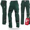 KÜBLER Workwear Kubler 22505365 - 6599 - 90, 90 activiq Pantaloni, colore: verde/nero