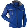 KÜBLER Workwear Kübler 1l453421 - 4695-XS Giacca Vita Cotton + Taglia, Grano Blu/Grigio Medio, XS