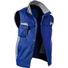 KÜBLER Workwear Kubler 7L485365-4695-XL Gilet Vita Mix, blu fiordaliso e grigio medio, XL