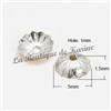 300 Coperchi Perla Intercalare Argento Dorato Scuro Bronzo Ø 5 MM Creazione Per