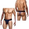 Perizoma intimo uomo sexy tanga maschile slip mutanda a vita bassa nero erotico