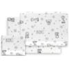 Interbaby Set Lenzuola Culla Neonato 50x80 cm Koala Bc/Rosa | Set lenzuola culla 50x80: lenzuolo con angoli, lenzuolo sopra e federa cuscino, pile coral caldo, inverno, regalo nascita