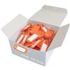 WEDO 100 Pcs Key Ring with Interchangeable Writeable Label