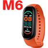 Orologio Smartwatch M6 Smart Band Fitness Tracker Sport Cardiofrequenzimetro
