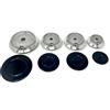 ARISTON INDESIT Kit spartifiamma cucina gas Ariston Indesit bruciatori + piattelli 4 fuochi