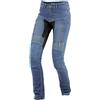 Trilobite Parado Regular Fit Pantaloni Moto, Jeans Moto da Donna, Protezioni Ginocchia e Fianchi, Blu, Regolare, 26