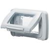 GEWISS Placca Stagna 4 Posti Bianco Nuvola Top System GEWISS GW22461