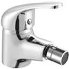 Rubinetto miscelatore monocomando - BARI - cromato bidet completo di accessori