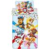 BrandMac Set letto singolo 1 copripiumino e 1 federa - La squadra dei cuccioli Paw Patrol