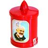 FATIGATI LUMINO VOTIVO A BATTERIA MODELLO "PADRE PIO" A LED CON BATTERIE 34352-02/1