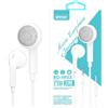 BWOO Cuffie Auricolari Cavo 3 Metri Jack 3.5mm Cuffiette Volume Stereo Microfono HF53