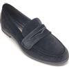 Francesco Milano F. Milano A05-09V mocassino tessuto velluto nero tacco T 1,5cm